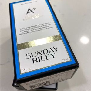 Sunday Riley A+ High-Dose face Retinoid Serum Moisturizer NEW IN. BOX .5 oz ❤️